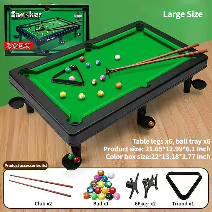 Mini Billiards Table Toy Parent-Child Interactive Toys Pool Table - AIGC-DTG