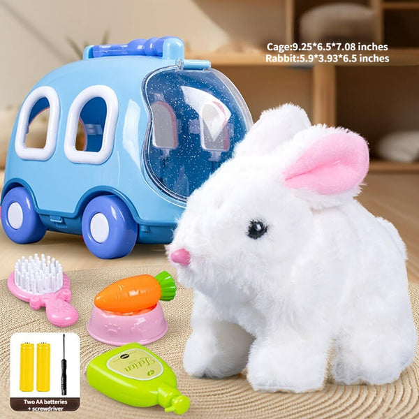 Electric Bunny Plush Toy Easter Children's Gift - AIGC-DTG