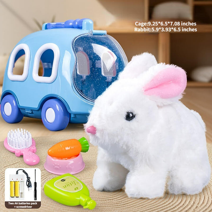 Electric Bunny Plush Toy Easter Children's Gift - AIGC-DTG