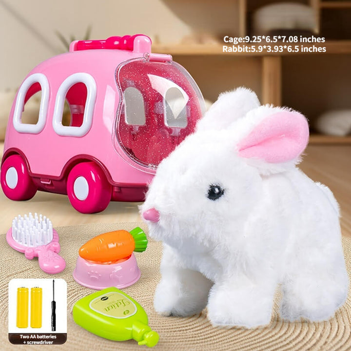 Electric Bunny Plush Toy Easter Children's Gift - AIGC-DTG