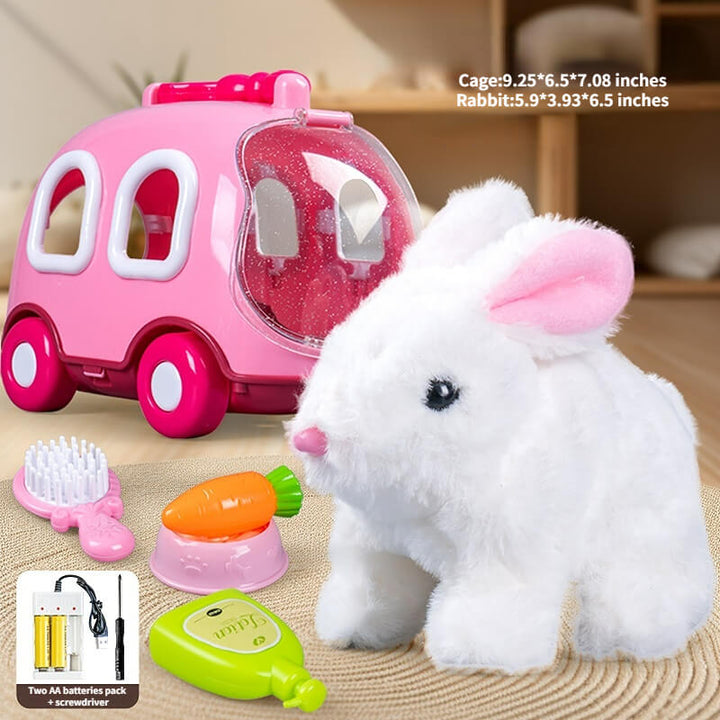 Electric Bunny Plush Toy Easter Children's Gift - AIGC-DTG