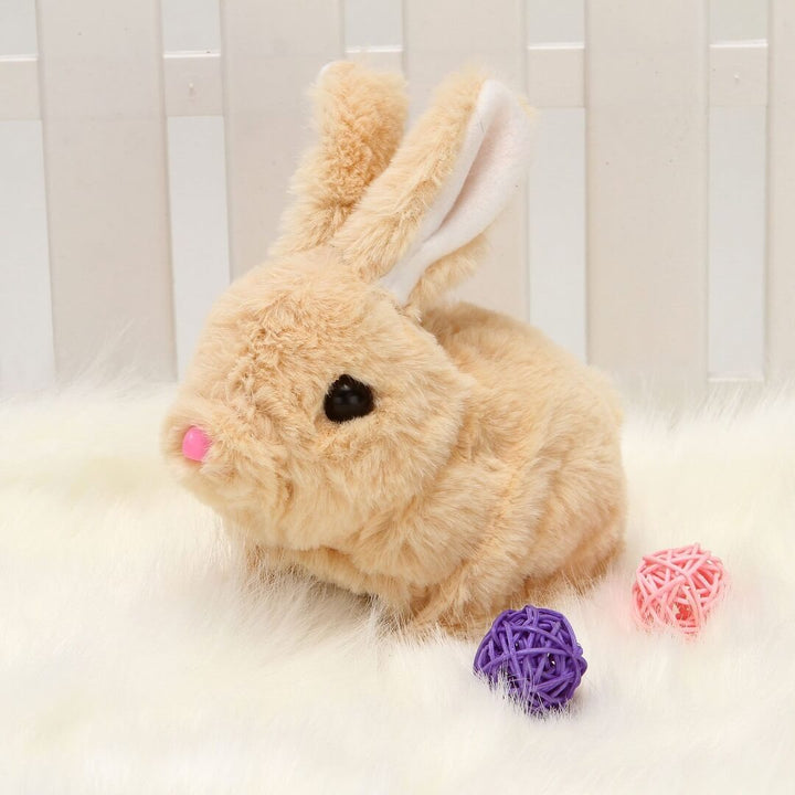 Cute Electric Bunny Toy Plush Toy Easter Gift for Kids - AIGC-DTG