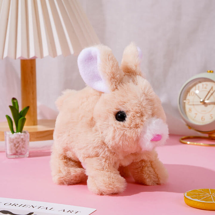 Cute Electric Bunny Toy Plush Toy Easter Gift for Kids - AIGC-DTG