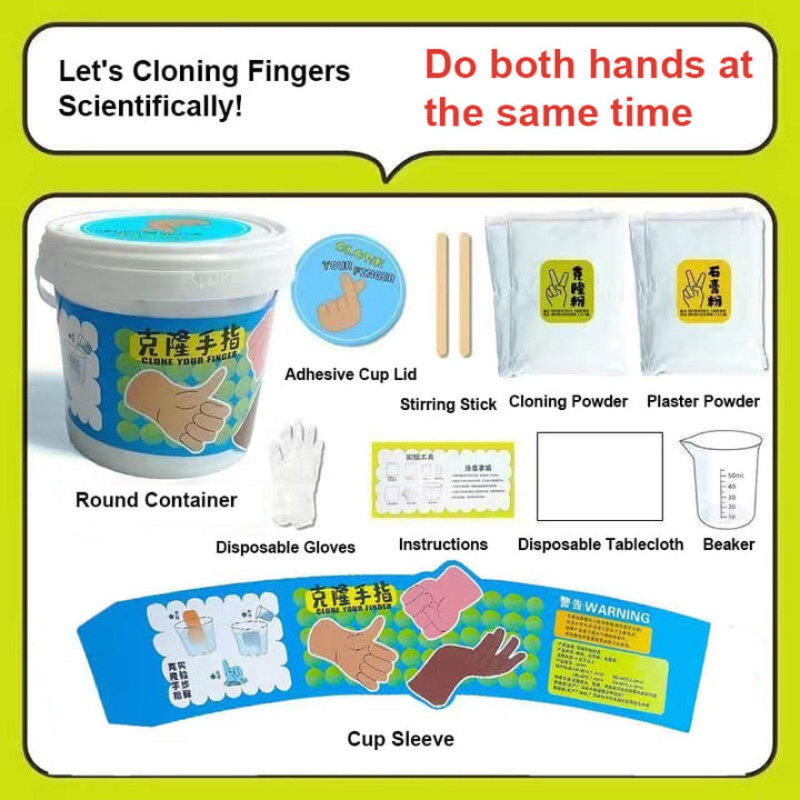 Children's DIY Finger Cloning Gypsum Model Kit - AIGC-DTG
