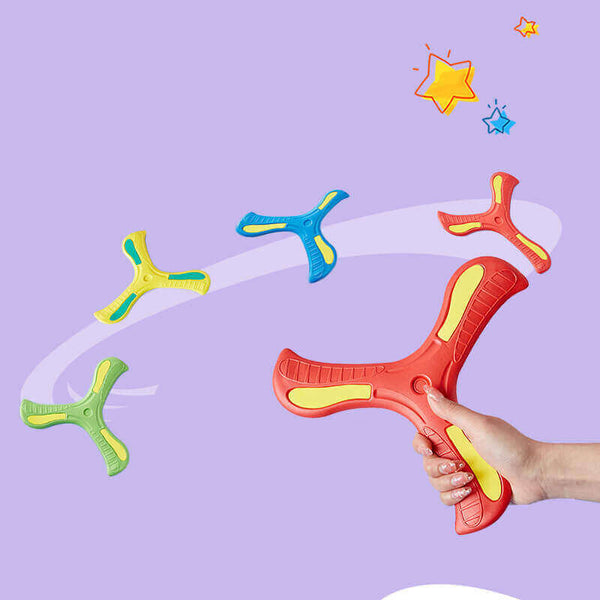 EVA Hand-Throw Tri-Blade Boomerang Outdoor Interactive Toy - AIGC-DTG