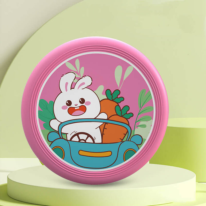 Cartoon PU Soft Frisbee Hand Throwing Toy Parent-Child Interaction - AIGC-DTG