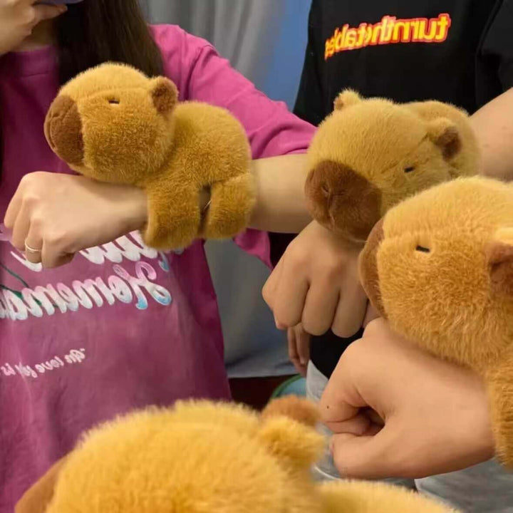 Capibara Poppo Ring Capybara Plush Cute Doll Plush Hand Strap - AIGC-DTG