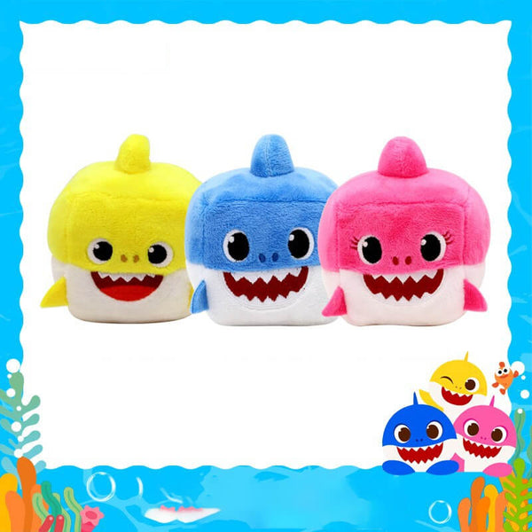 Plush Toy Baby Shark, A Plush Shark Toy That Sings with Music and Luminous Ligh