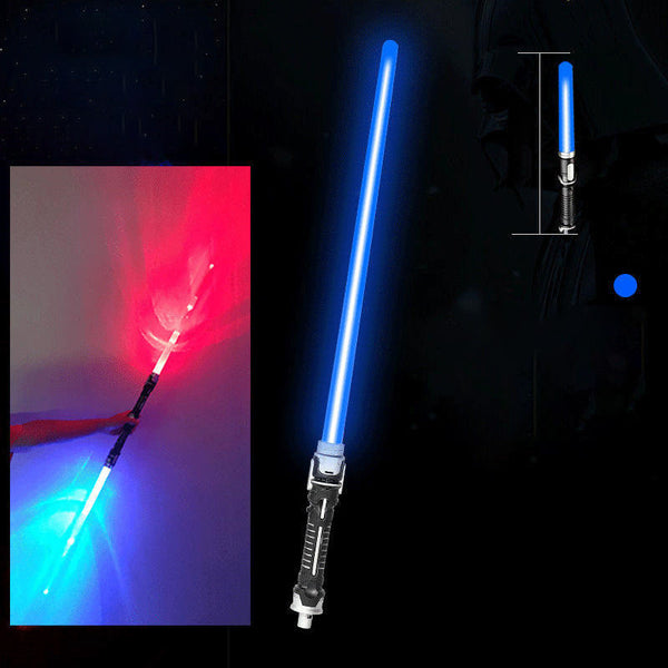 Star Wars Retractable 2-in-1 Rainbow Laser Sword Glow Stick