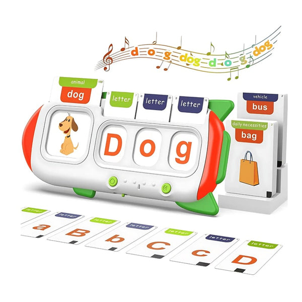 Kids' Learning Machine – English Flashcard Reader with Audible Spelling