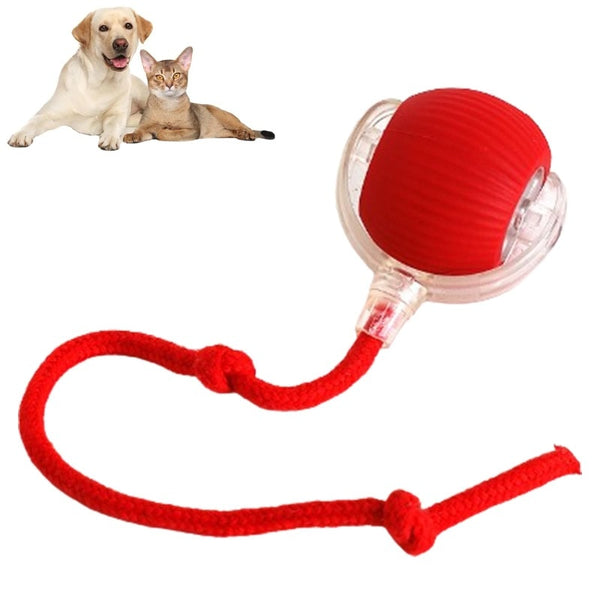 Automatic Cat Teaser Ball – Interactive Sound Toy for Cats, Self-Entertainment Pet Play Ball