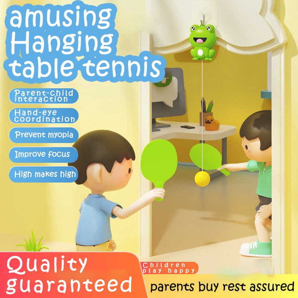 Ping Pong Training Device - Hanging Home Toy