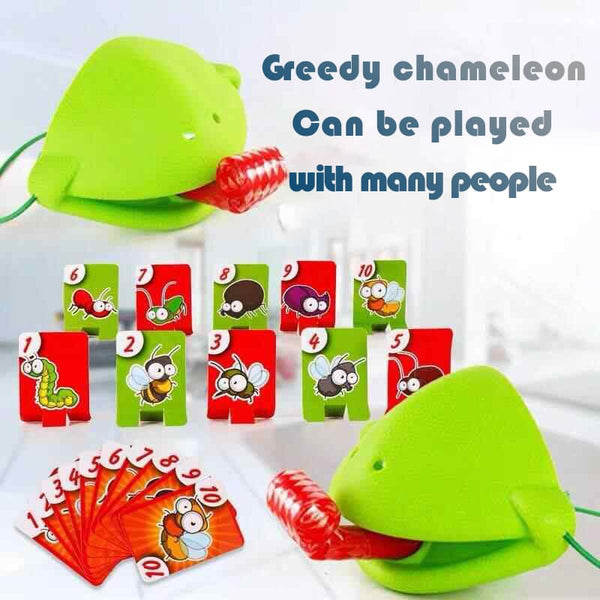 Chameleon Tongue Interactive Parent-Child Desktop Toy for Kids