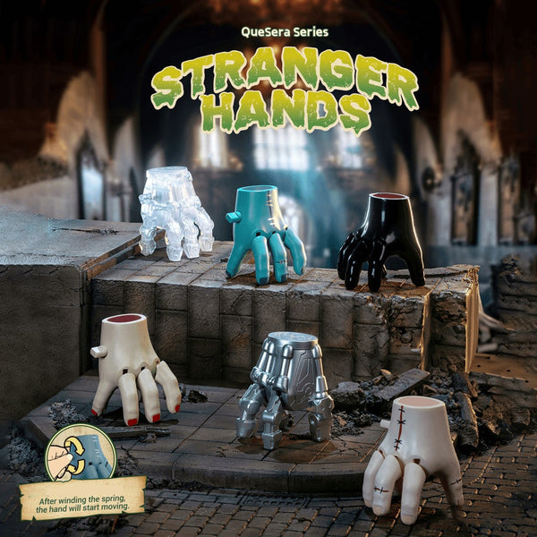 Stranger Hands Wind-Up Climbing Hand Halloween Mystery Box Spooky Gift Toy