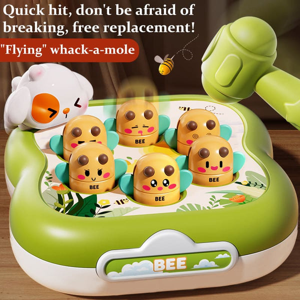 Bee Whack-a-Mole children's toy for early education and cognitive development