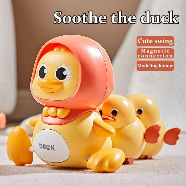 Magnetic Electric Swinging Duck Squad Cute Little Chick Runs