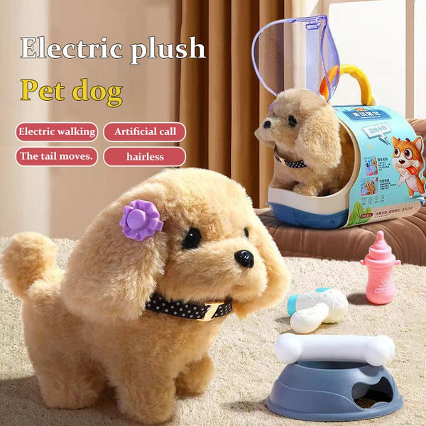 Walking Electric Dog Toy for Infants and Toddlers, Gift and Educational