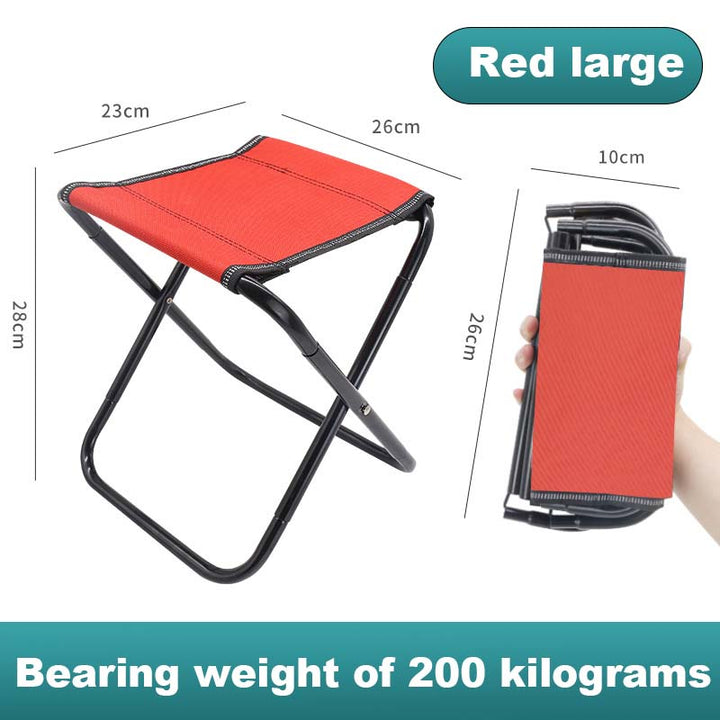 Outdoor Folding Chair Portable Lightweight Fishing Stool - AIGC-DTG