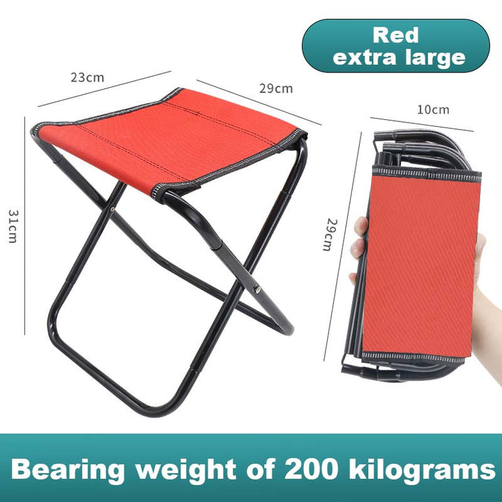 Outdoor Folding Chair Portable Lightweight Fishing Stool - AIGC-DTG