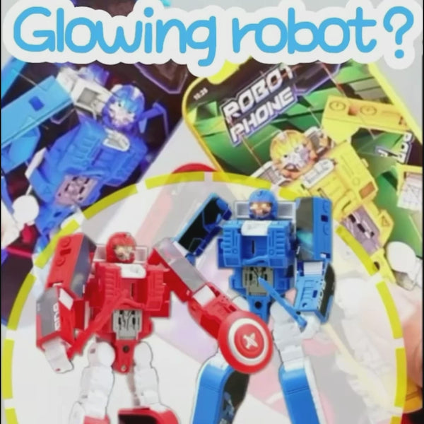 Two-Form Transforming Robot Toy and Phone for Kids – Interactive and Brain-Engaging Fun